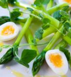 asparagus & egg, so simple